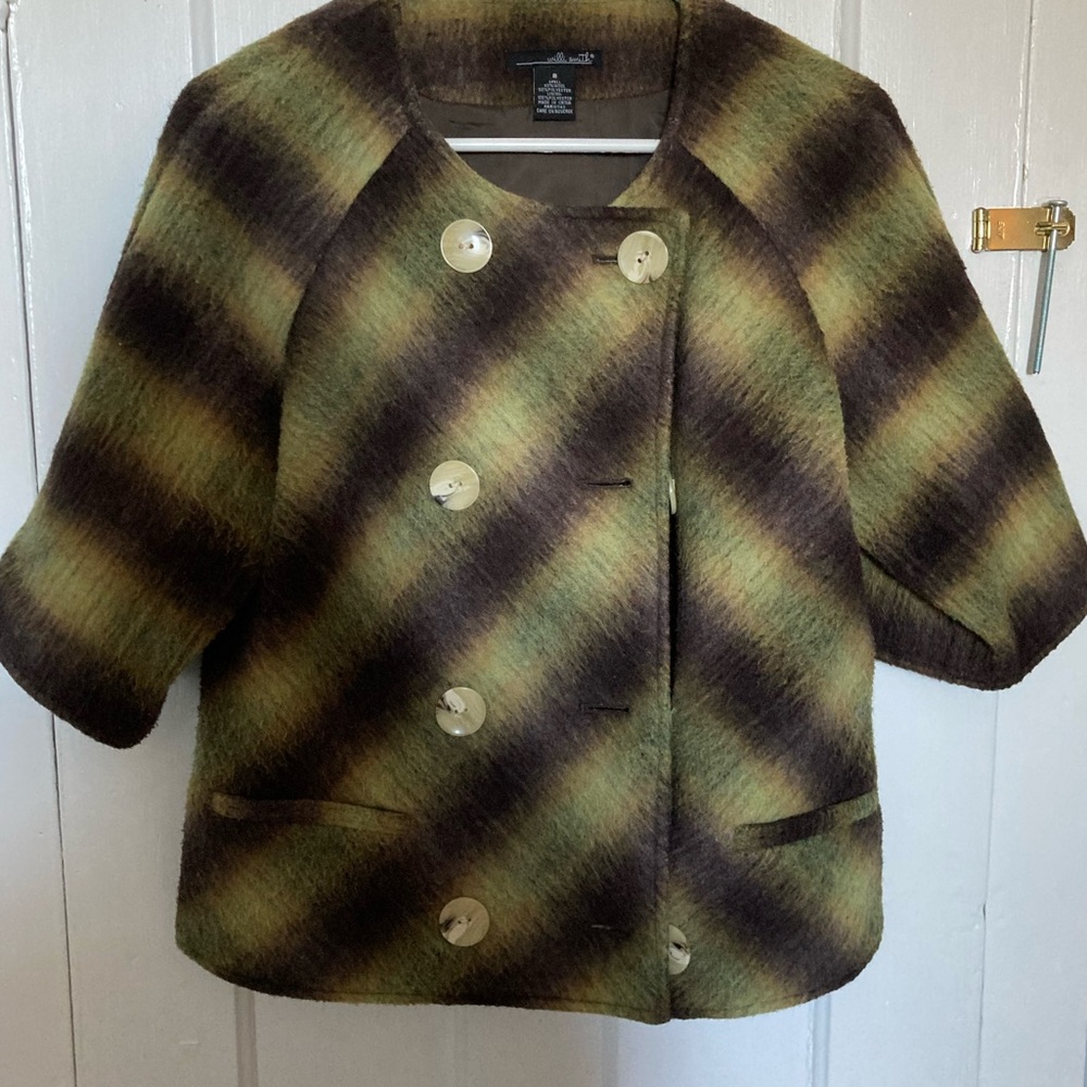 Will smith wool pea coat